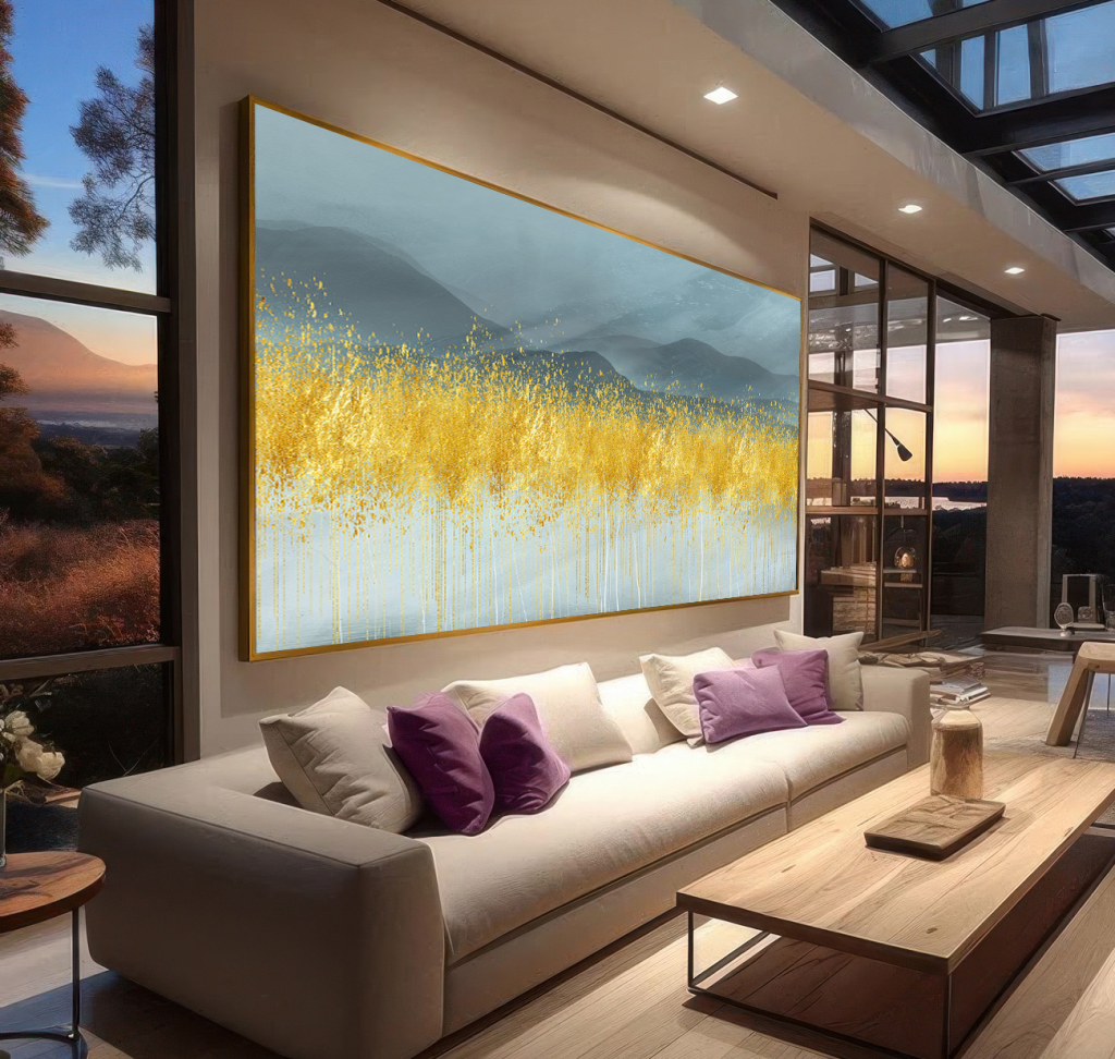 ABSTRATO MODERNO EM TONS ELEGANTE - #3