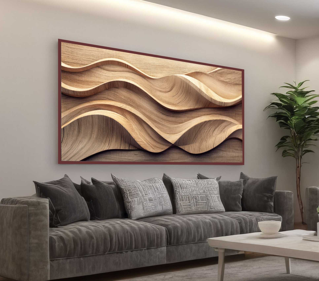 QUADRO ABSTRATO MODERNO LUXO DECOR - #2