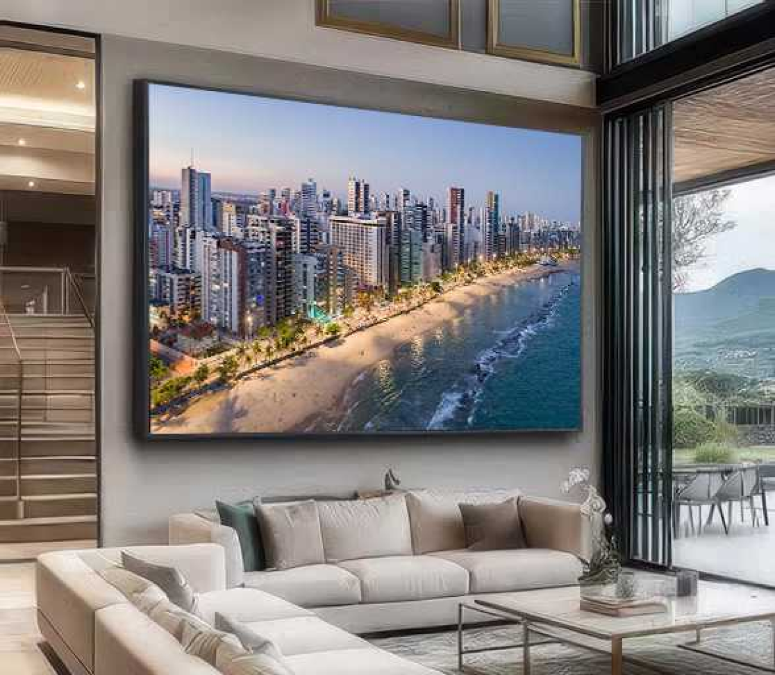 QUADRO LINDA VISÃO DA PRAIA DE PIEDADE - #2