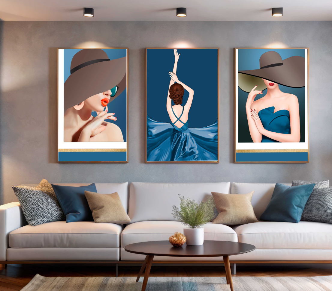 CONJUNTO BELA ARTE MINIMALISTA DECOR - #2