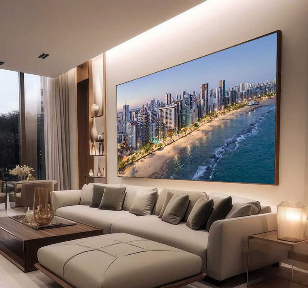 QUADRO LINDA VISÃO DA PRAIA DE PIEDADE - #3