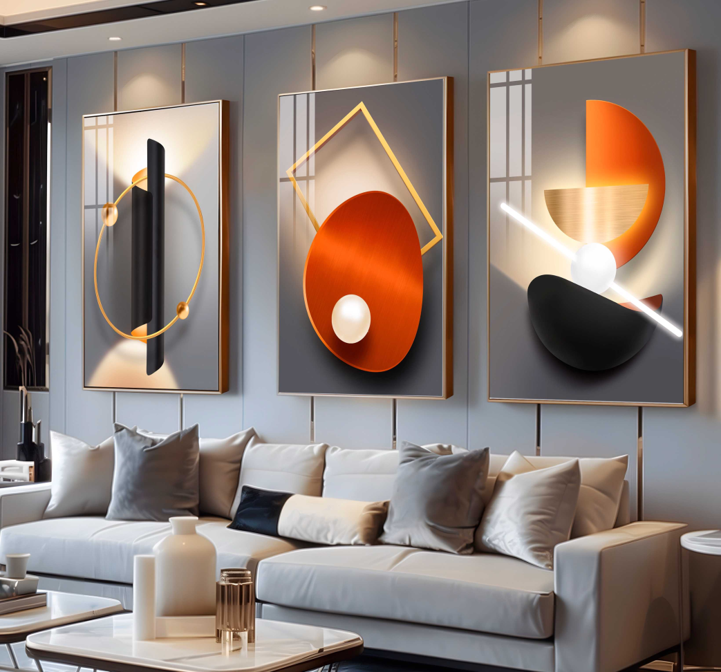 CONJUNTO ILUSTRAÇÃO MODERNA ARTE DECOR - #3