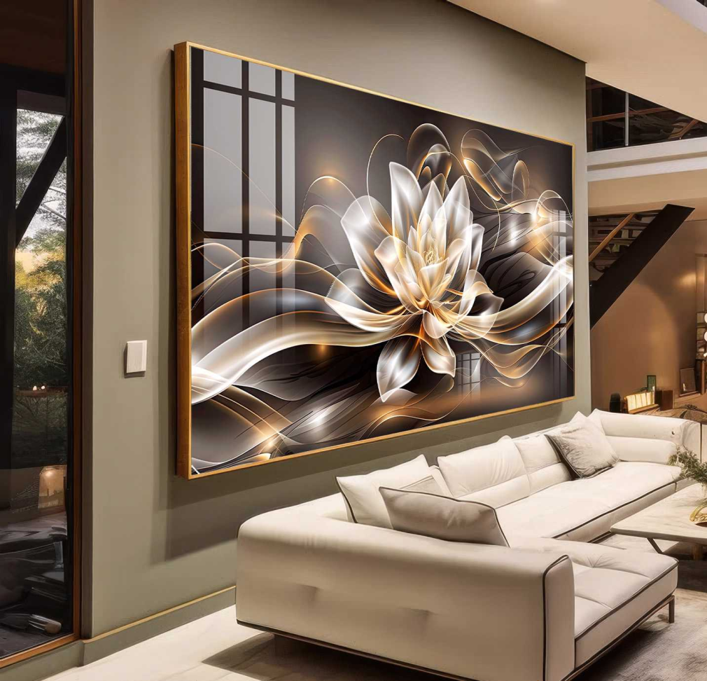 QUADRO ILUSTRAÇÃO DOURADA DECOR - #5