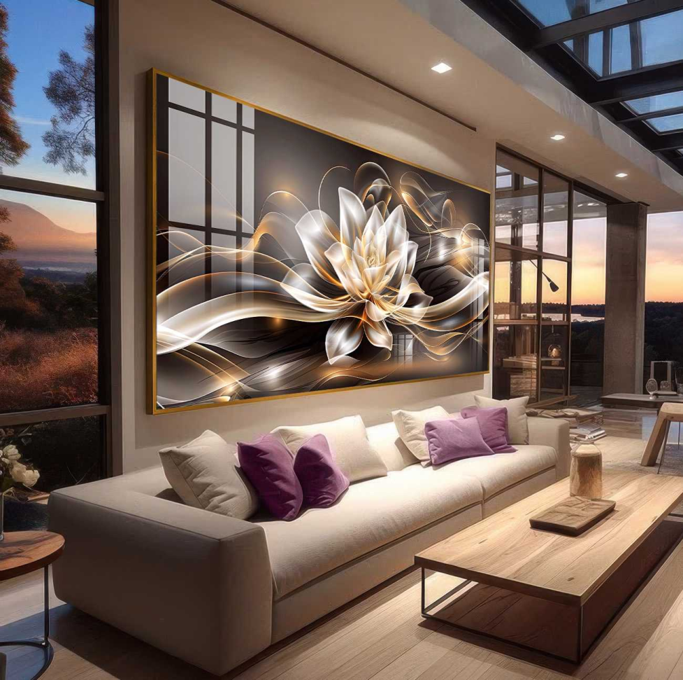 QUADRO ILUSTRAÇÃO DOURADA DECOR - #2