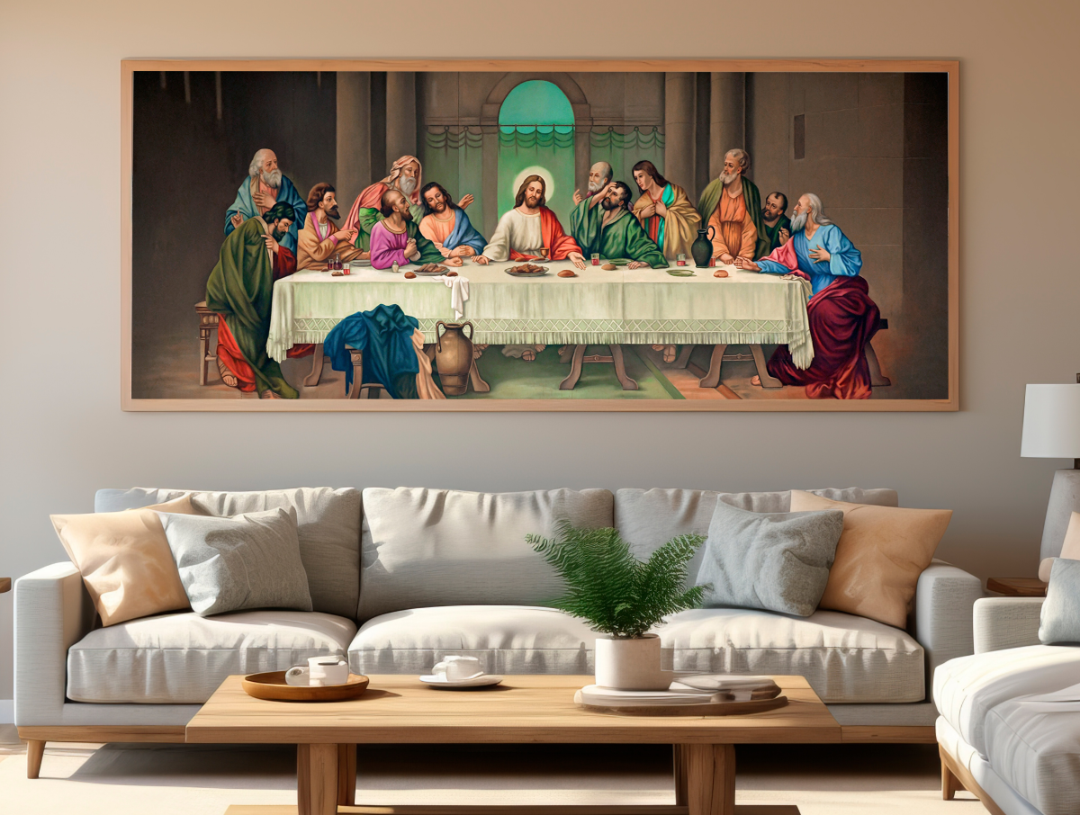 QUADRO SANTA CEIA CLASSICA - #5
