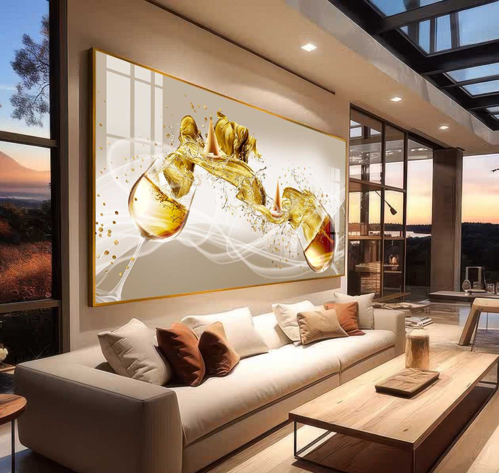 QUADRO EM BELA ARTE DIGITAL  ILUSTRAÇÃO MODERNA - #4