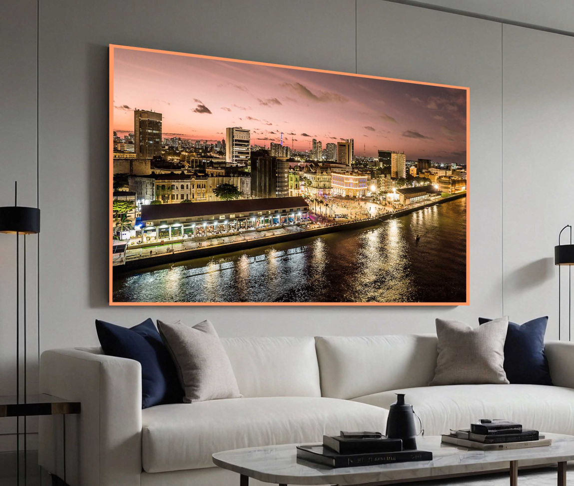 QUADRO EM BELA IMAGEM MARCO ZERO NO RECIFE - #2