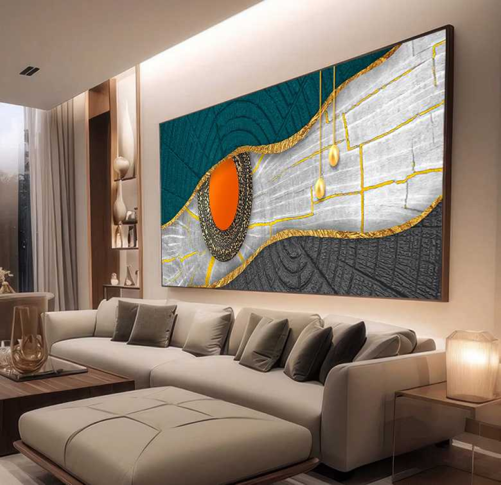 QUADRO UMA ARTE ABSTRATATA MODERNA - #2