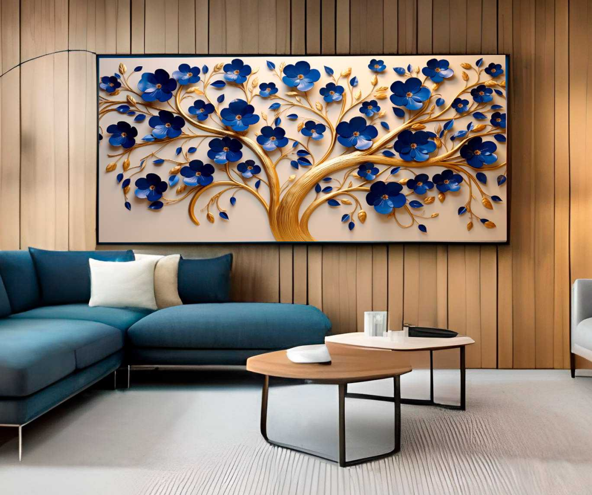 QUADRO ILUSTRAÇÃO ARVORE DECOR - #5