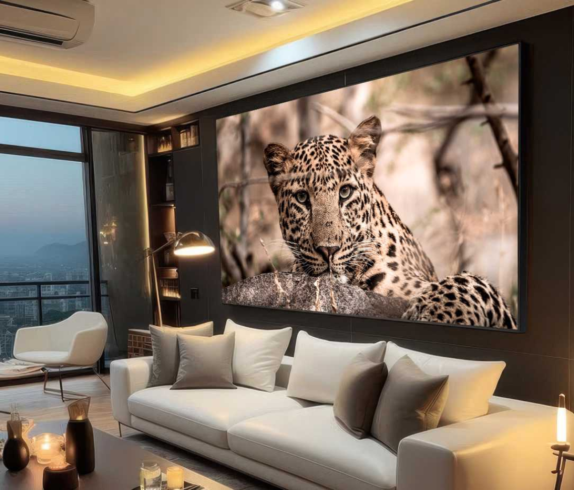 QUADRO O OLHAR DA LINDA ONÇA - #4