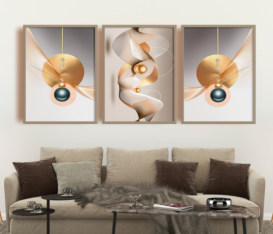 CONJUNTO  DOURADO DECOR - #5