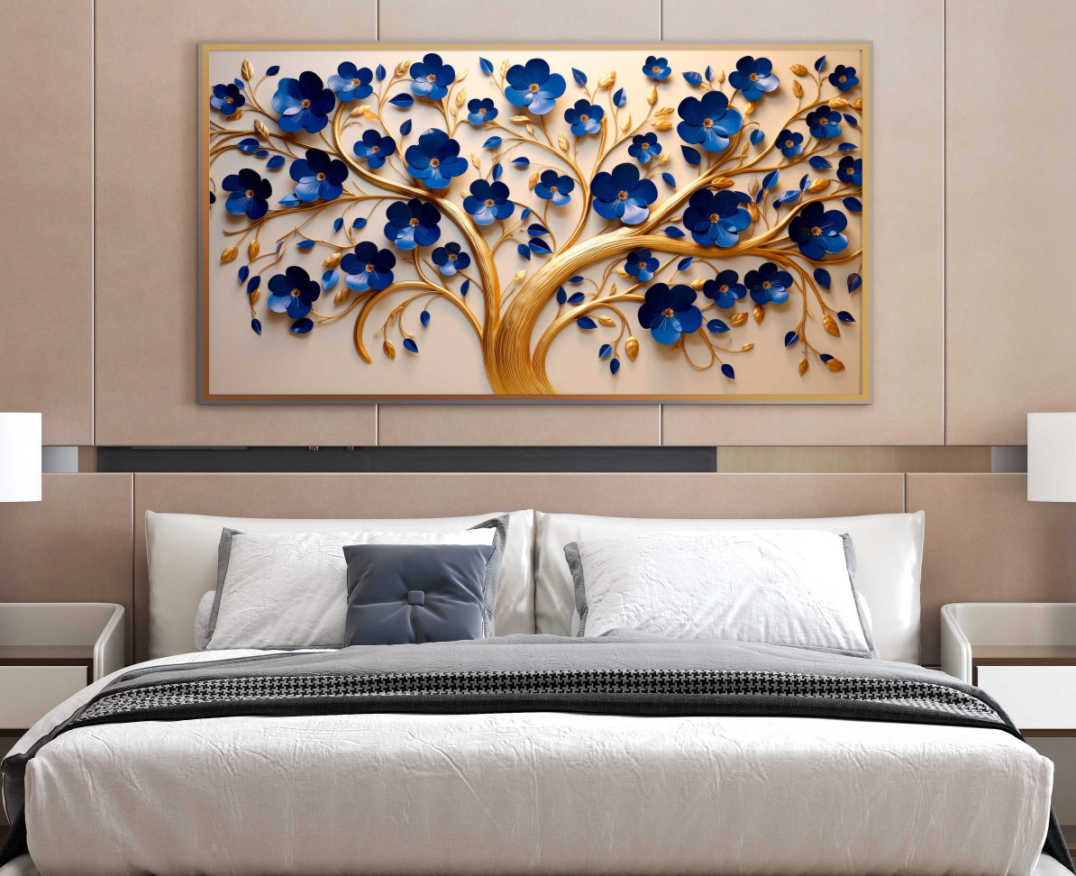 QUADRO ILUSTRAÇÃO ARVORE DECOR - #2