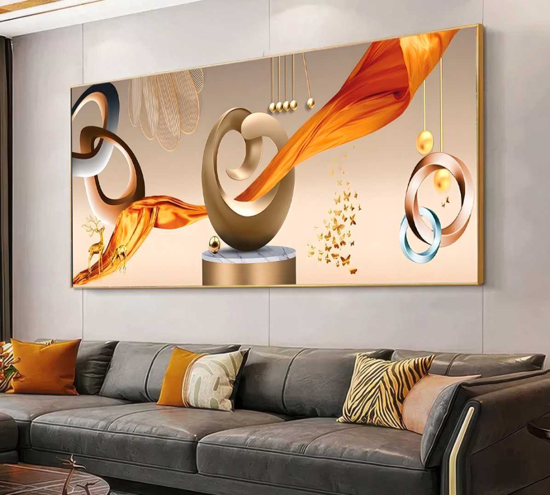 QUADRO ARTE ILUSTRAÇÃO E ELEGANTEMODERNA - #5