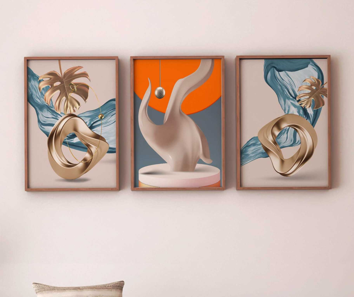 CONJUNTO ARTE DECORATIVA MODERNA - #2