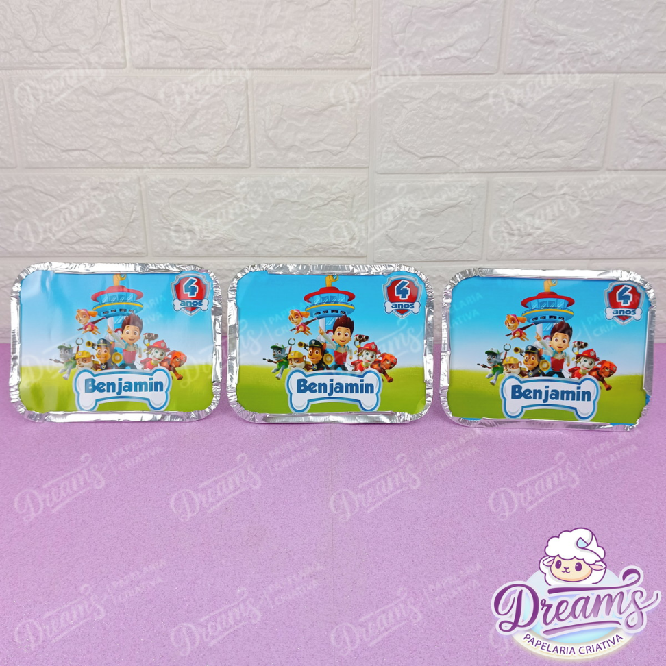 Kit com 20 Marmitinhas T120 de 500 ml – Patrulha Canina - #5
