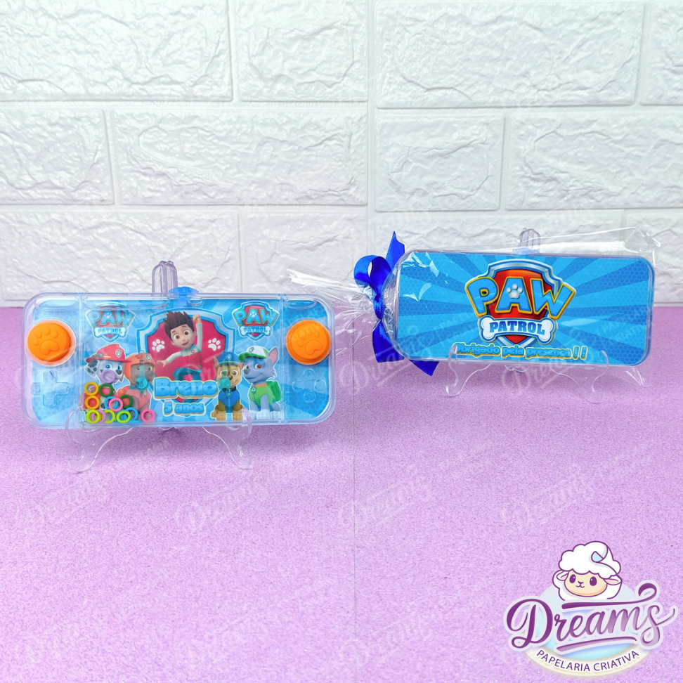 Kit com 20 Aquaplays Personalizados – Patrulha Canina