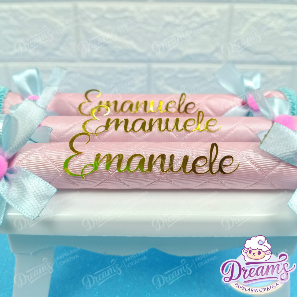 Kit com 10 Mentos em Embalagens Personalizadas de Luxo – Circo Rosa - #3