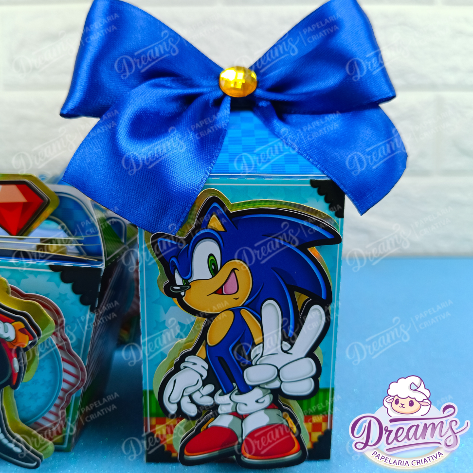 Kit Dreams Super Personalizado – Sonic | 20, 30 ou 50 Caixas - #7