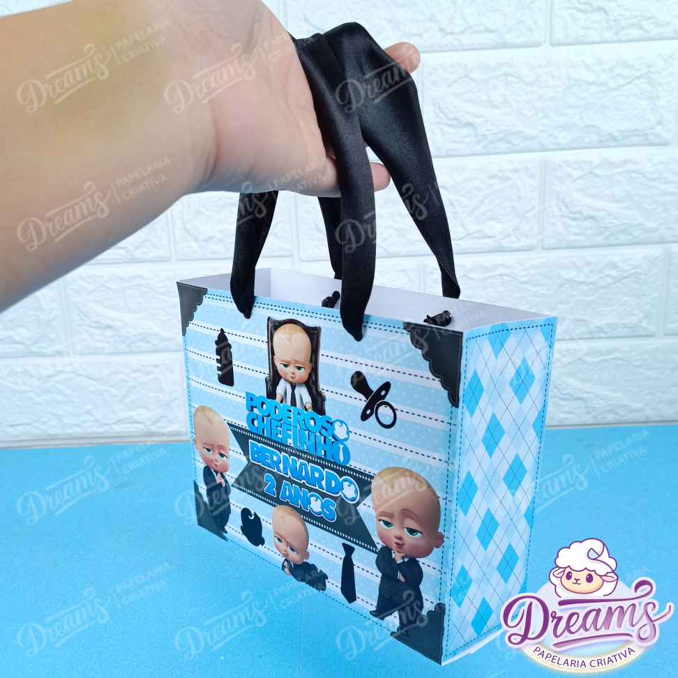Kit com 20 Sacolinhas Personalizadas – Poderoso Chefinho - #4