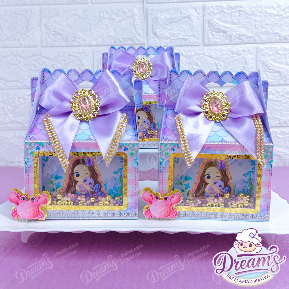 Kit Dreams Hiper Personalizado – Sereia | 20, 30 ou 50 Caixas - #23