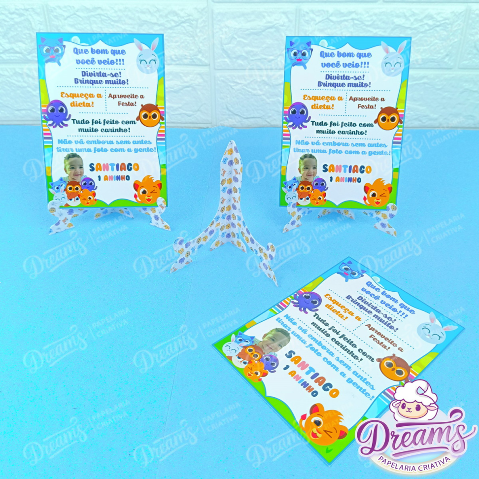 Kit com 20 Plaquinhas de Agradecimento com Foto – Bolofofos - #3