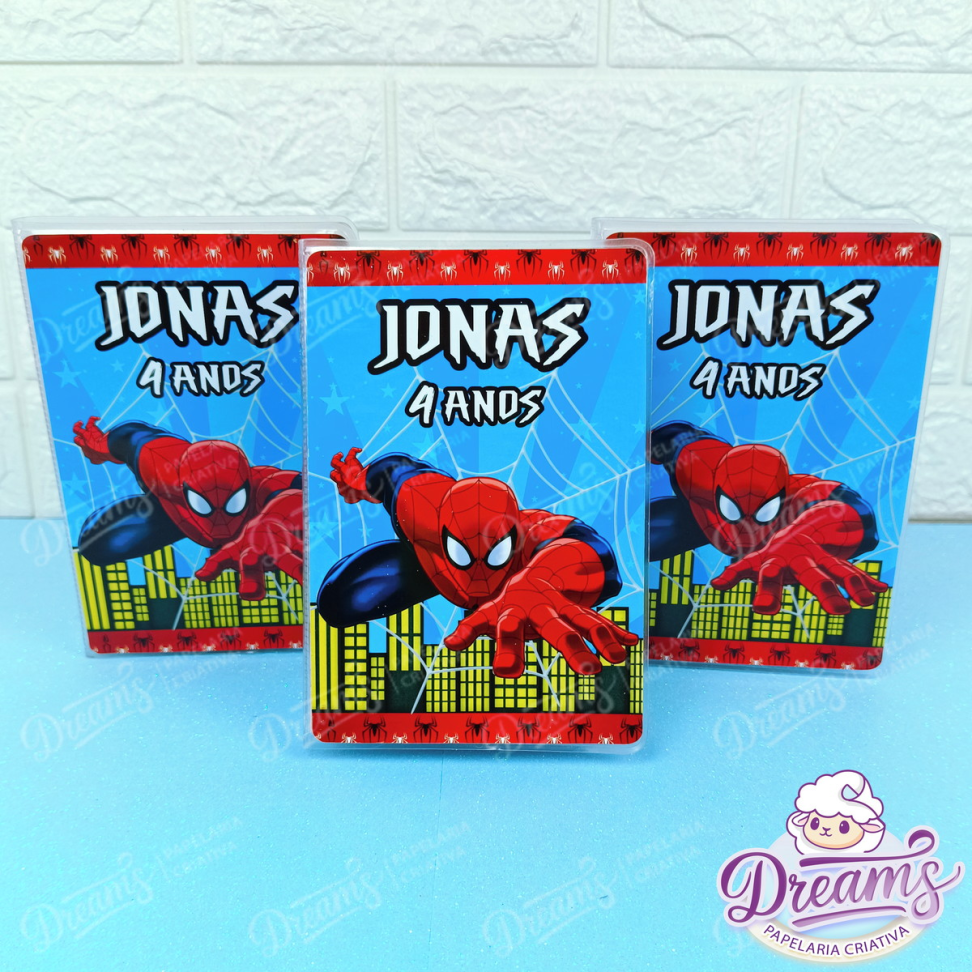 Kit com 10 Estojos de Colorir com 29 Peças – Homem-Aranha