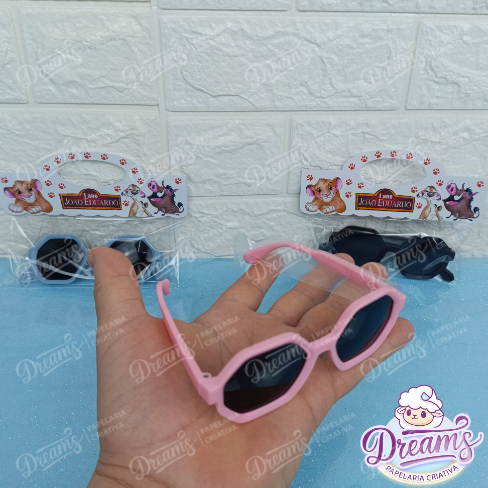 Kit com 15 Óculos Personalizados para Festa – Rei Leão - #8