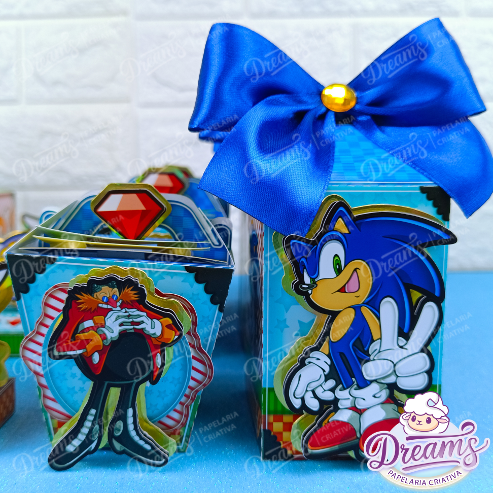 Kit Dreams Super Personalizado – Sonic | 20, 30 ou 50 Caixas - #8