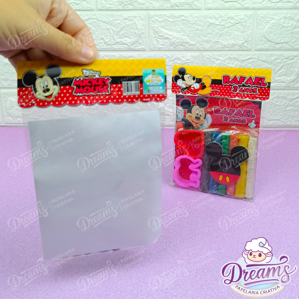 Kit com 20 Conjuntos de Massinha e Cortadores – Mickey - #4