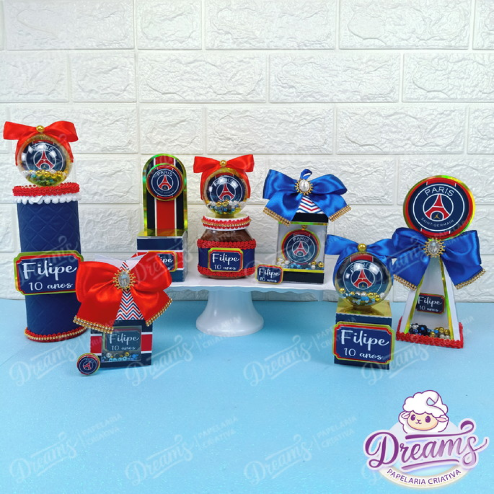 Kit Dreams Mega com 26 Itens Personalizados – PSG - #3
