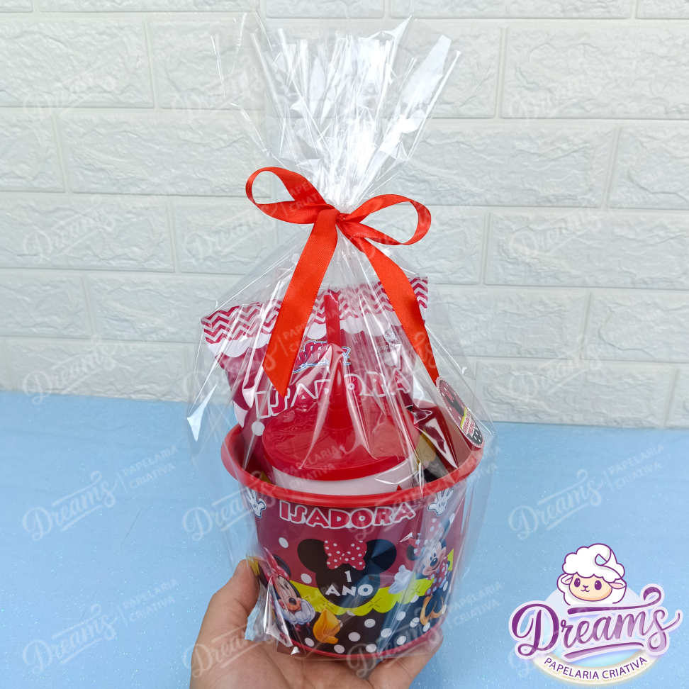Kit com 20 Cineminhas: Balde, Copo 480 ml e Ruffles 17 g – Minnie - #5