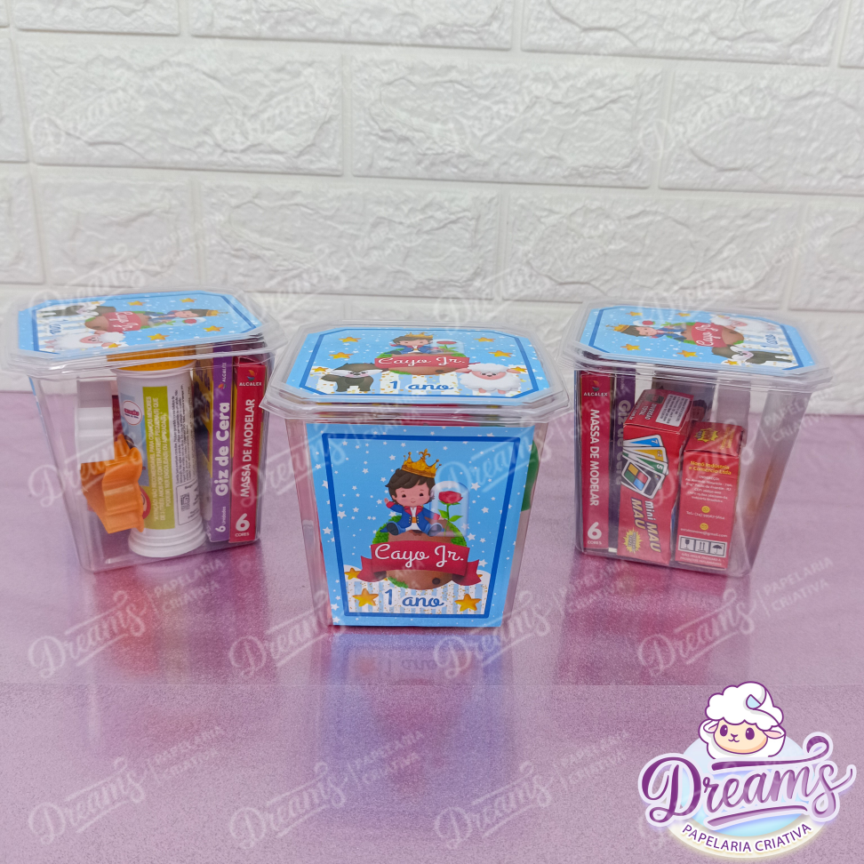 Kit com 20 Potes Diversão 750 ml Personalizados – Pequeno Príncipe - #5