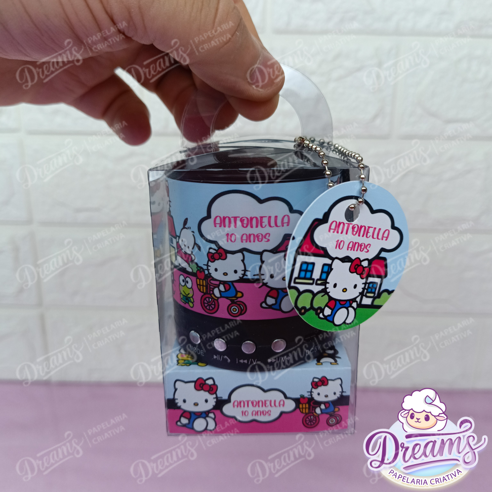Kit com 20 Caixas de Som Bluetooth 887 Personalizadas – Hello Kitty - #5