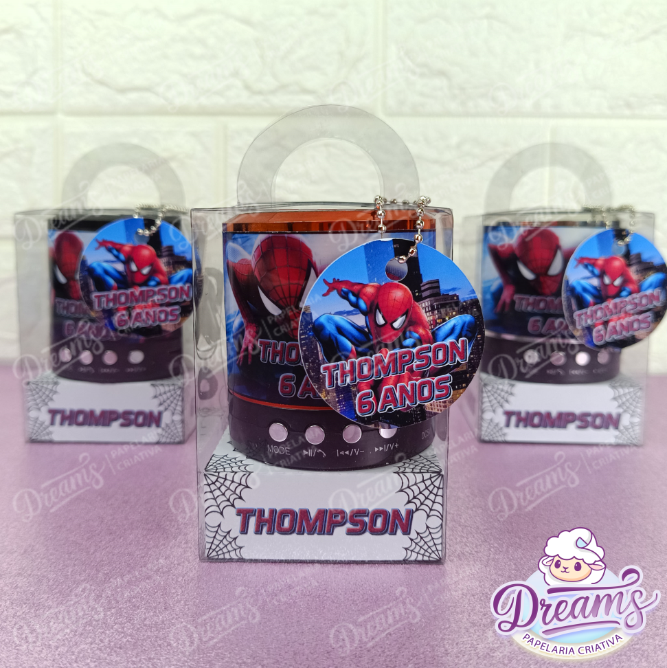 Kit com 20 Caixas de Som Bluetooth 887 Personalizadas – Homem-Aranha - #3