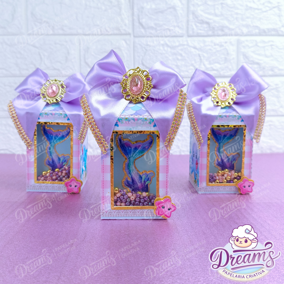 Kit Dreams Hiper Personalizado – Sereia | 20, 30 ou 50 Caixas - #15