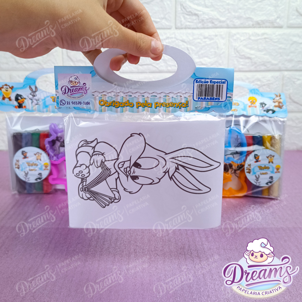 Kit com 20 Vem Brincar 13,5 x 17 x 7 cm – Looney Tunes - #3