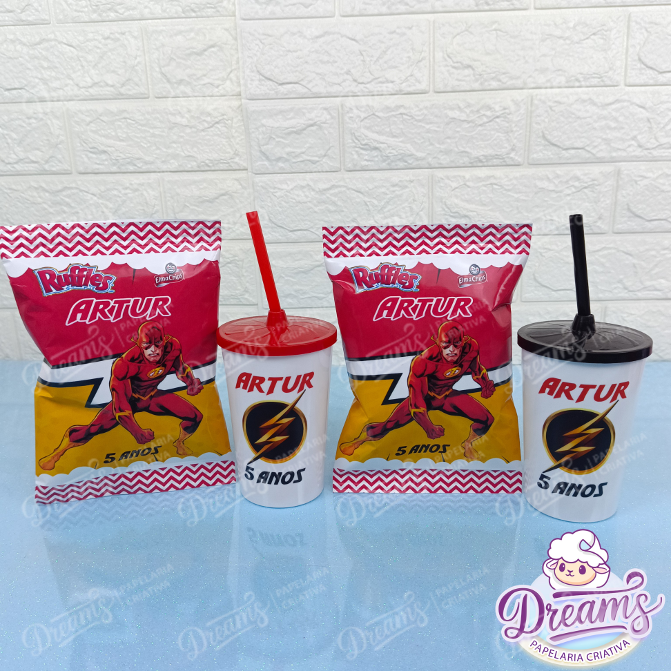 Kit com 12 Batatas Ruffles e 12 Copos de 480 ml – Flash - #3