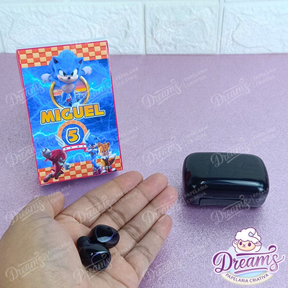 Kit com 20 Fones de Ouvido Bluetooth M10 V5.3 Personalizados – Sonic - #4