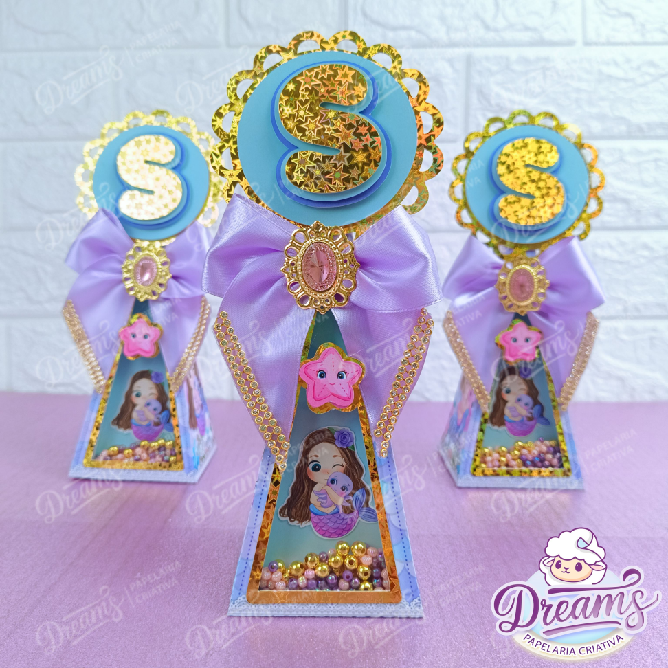 Kit Dreams Hiper Personalizado – Sereia | 20, 30 ou 50 Caixas - #9