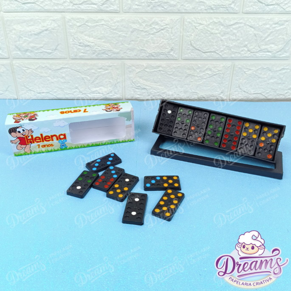 Kit com 24 Jogos de Dominó Personalizados – Turma da Mônica - #4