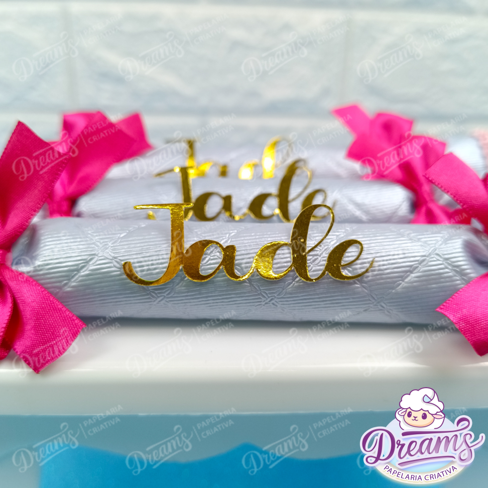Kit com 10 Jujubas em Embalagens Personalizadas – Circo Rosa