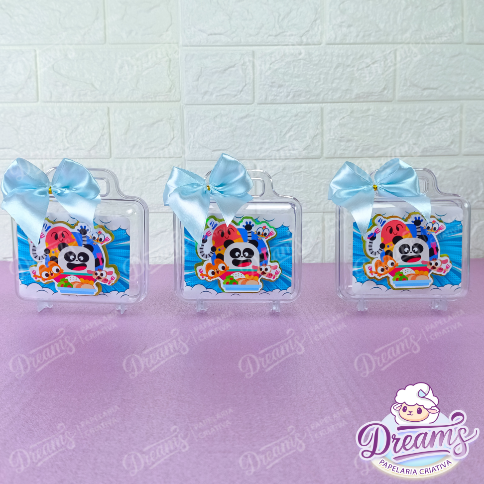 Kit com 10 Maletinhas Acrílicas Vazias Personalizadas – Lingokids - #5
