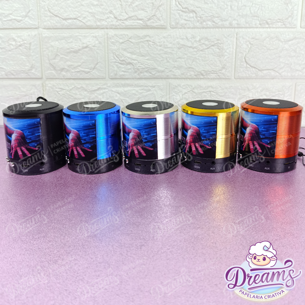 Kit com 20 Caixas de Som Bluetooth 887 Personalizadas – Homem-Aranha - #9