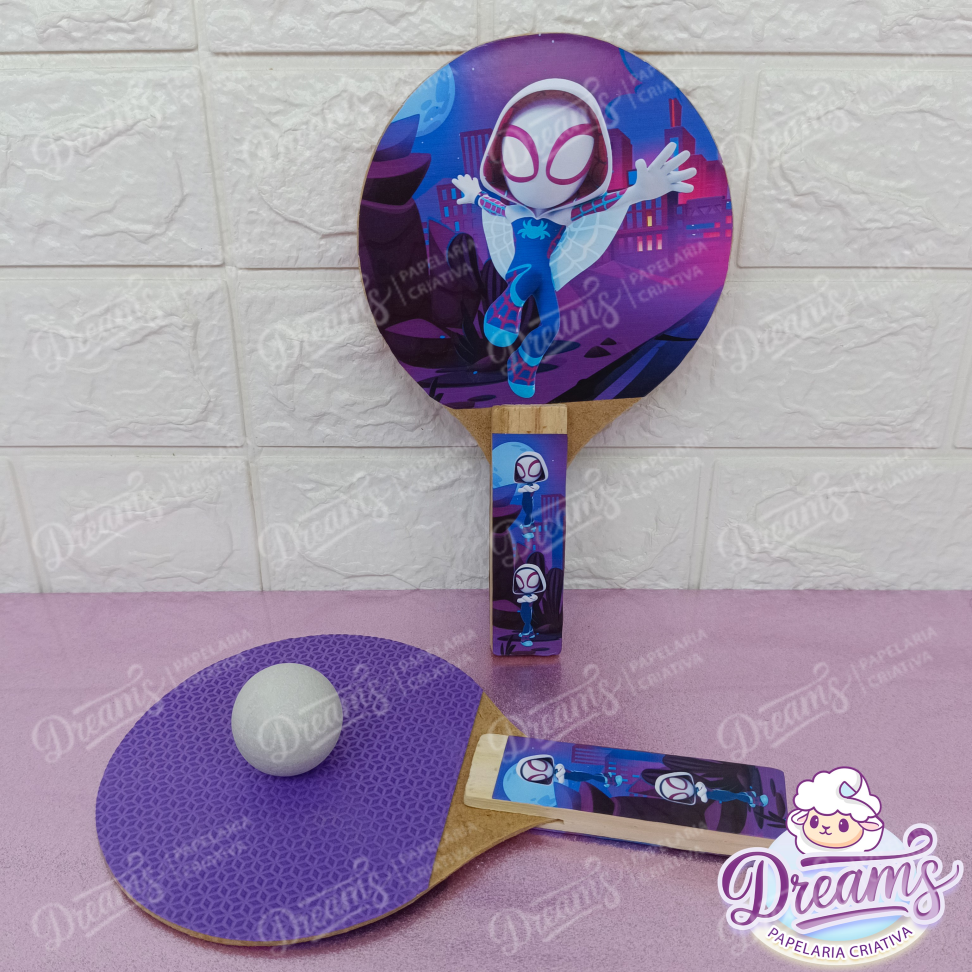 20 Raquetes de Ping Pong Personalizadas Homem-Aranha - #12
