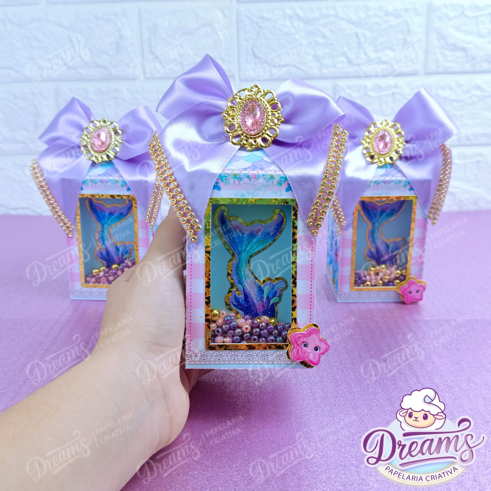 Kit Dreams Hiper Personalizado – Sereia | 20, 30 ou 50 Caixas - #17