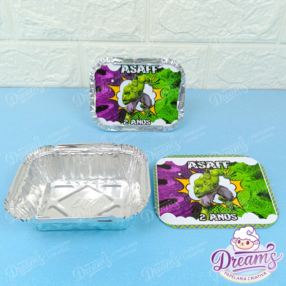 Kit com 30 Marmitinhas T90 de 250 ml – Hulk - #3