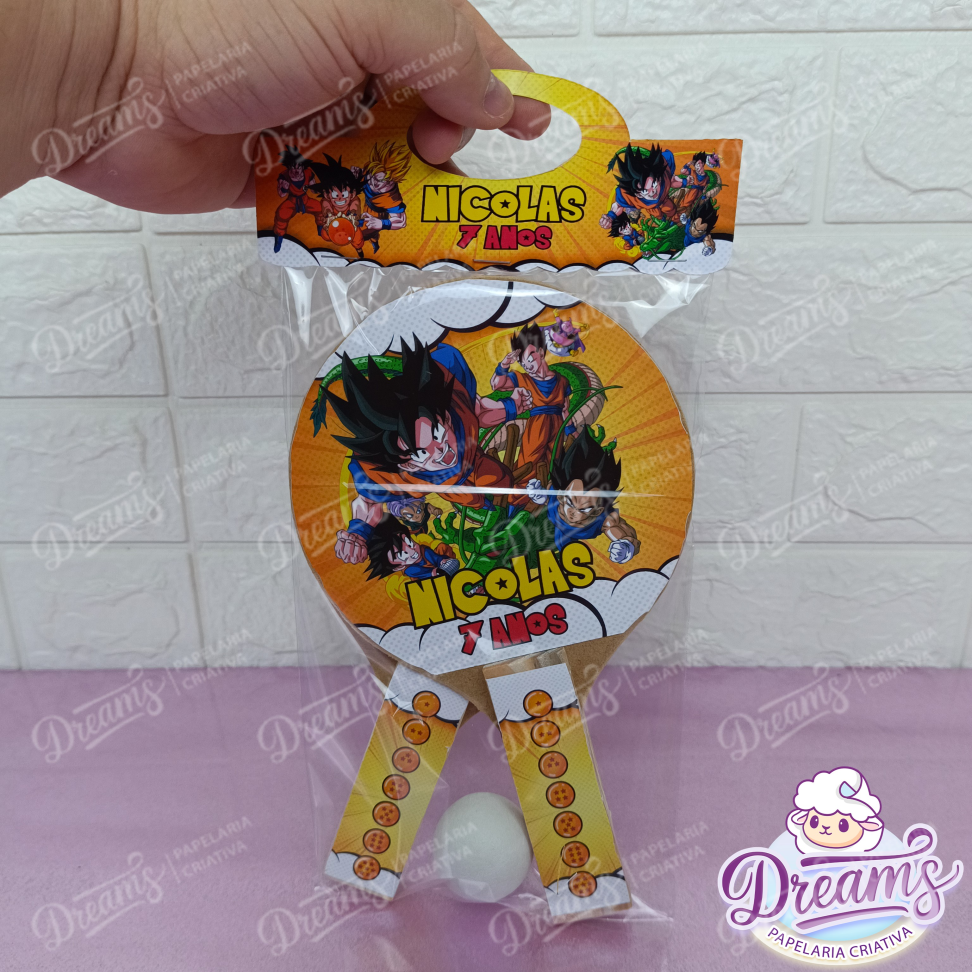 20 Raquetes de Ping Pong Personalizadas Dragon Ball - #4