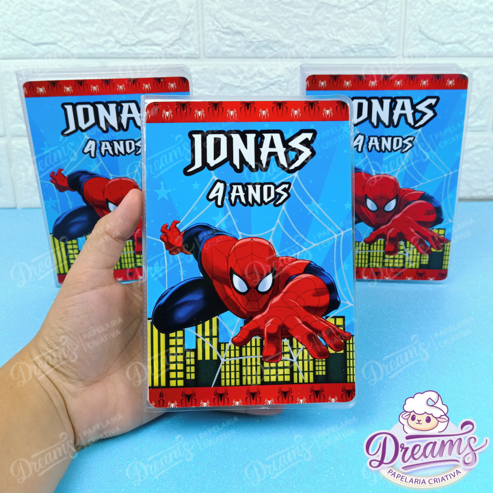 Kit com 10 Estojos de Colorir com 29 Peças – Homem-Aranha