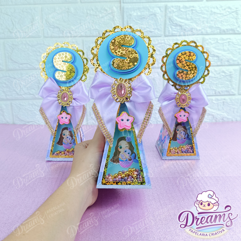 Kit Dreams Hiper Personalizado – Sereia | 20, 30 ou 50 Caixas - #11