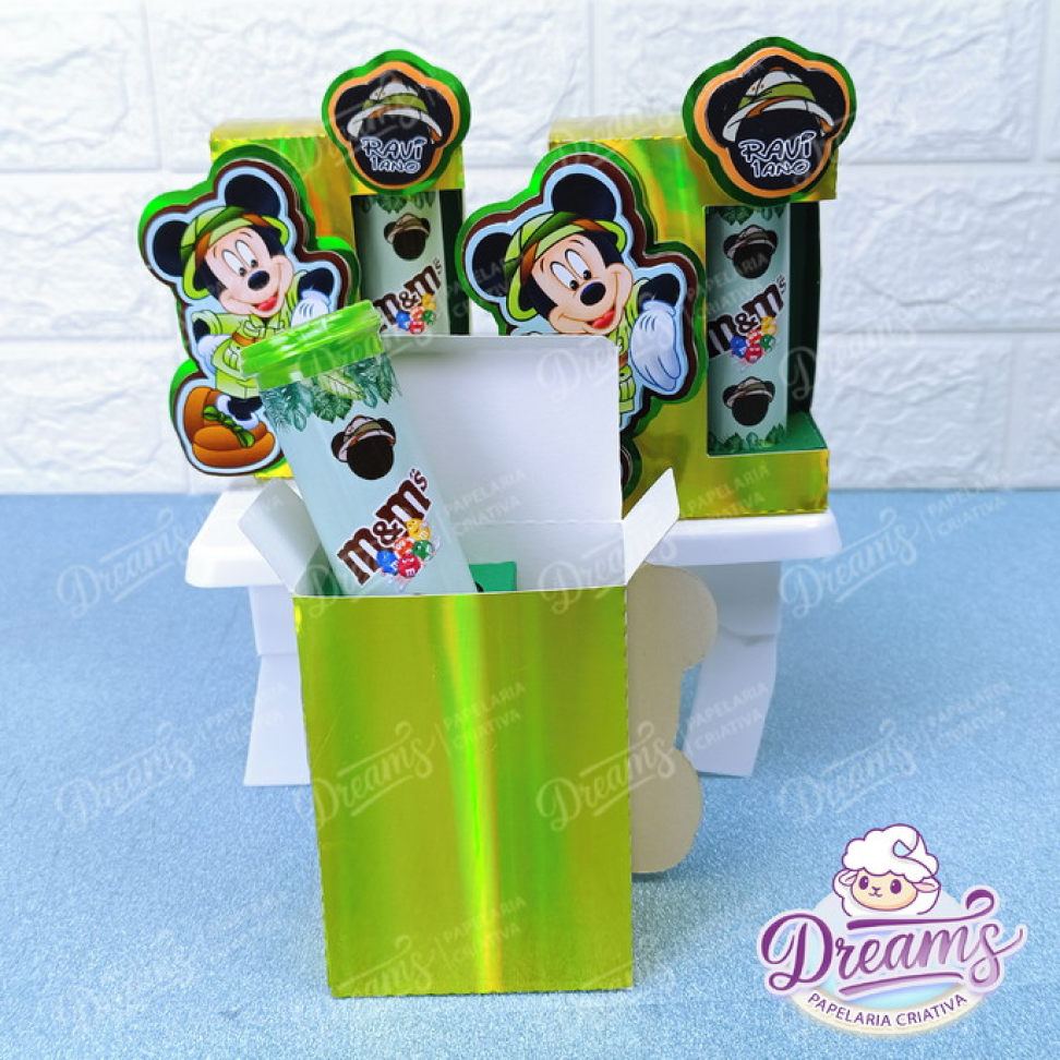 Kit com 12 Caixas de Luxo com M&M's 30 g – Mickey Safari - #3